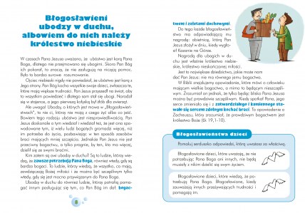 Dzieci poznają blogoslawienstwa str 8-9